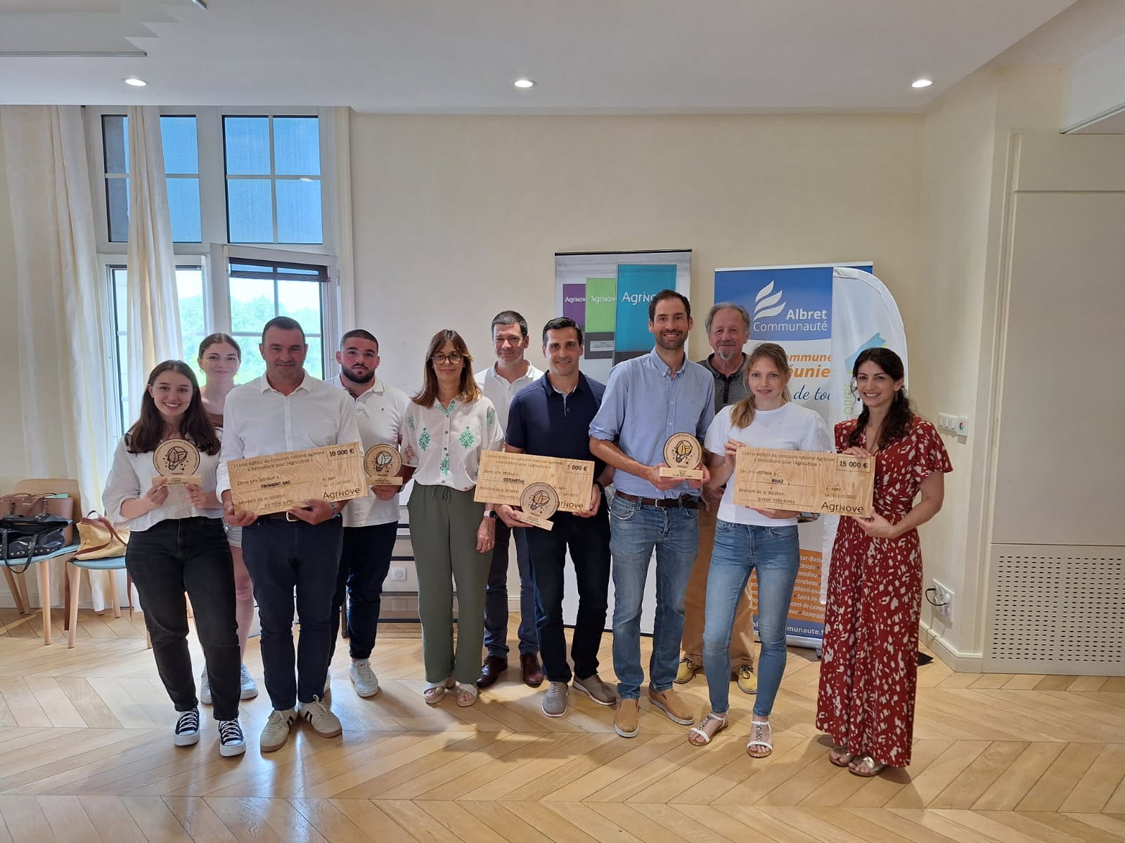 Lauréats du concours Agrinove 2025 