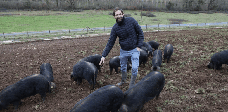 Romain Dlecombel fondateur de Bio'az 