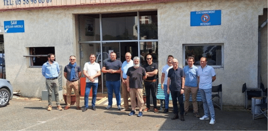 Le cluster machinisme se réunit une fois tous les 2 mois