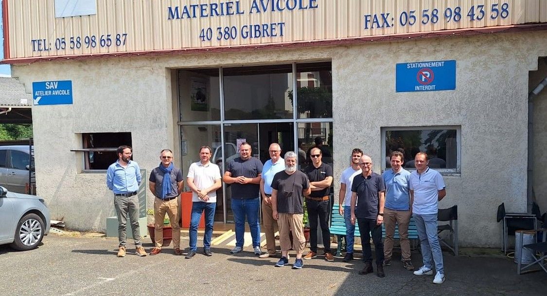Photo prise lors de la réunion du cluster machinisme de Nérac en juin 2025