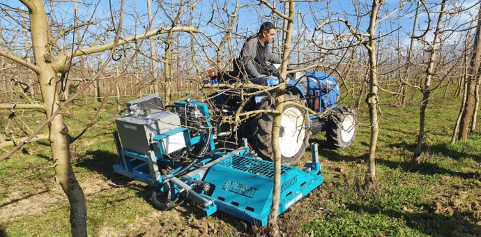 Nouvel adhérent du Cluster Machinisme, la Société Froment conçoit des machines pour l’arboriculture.