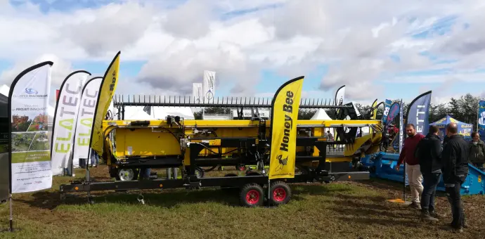 Le stand de l’entreprise MICHELETTI au salon Innov-Agri d’Ondes (Haute-Garonne).